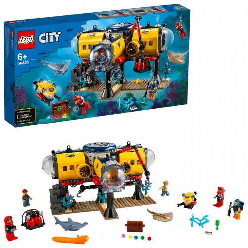 Lego City 60265 - Base Per Esplorazioni Oceaniche