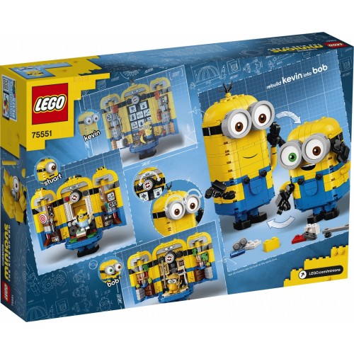 Lego Minions 75551 - Personaggi Minions e la...