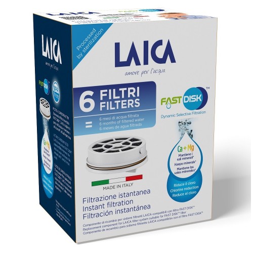 Laica Fast Disk Ricambio filtro per acqua 6...