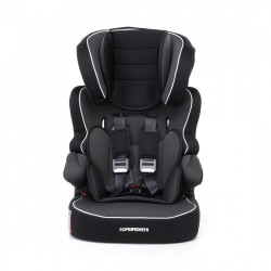 Foppapedretti Babyroad - Seggiolino Auto, Gruppo 1/2/3 (9-36 Kg), Nero