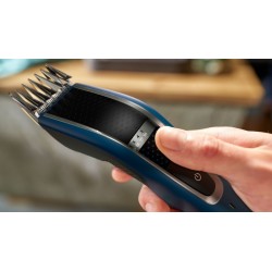 Philips 5000 series Regolacapelli con 28 impostazioni di lunghezza e Tecnologia Trim-n-Flow PRO HC5612/15