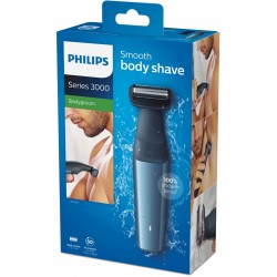 Philips BODYGROOM Series 3000 Rasoio delicato Bodygroom utilizzabile sotto la doccia