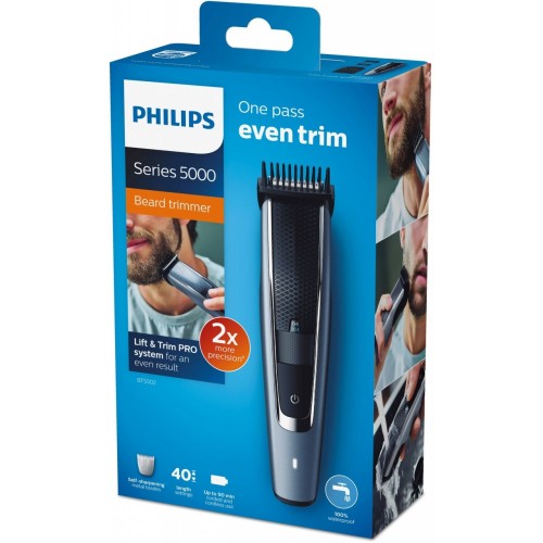 Philips BEARDTRIMMER Series 5000 Regolabarba...