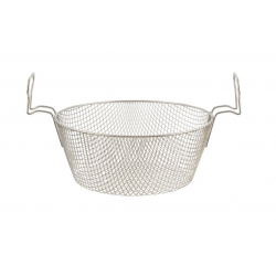 LAR - Cestello Stagnato per Pentola Friggitrice, 46 cm