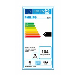 Philips M Line Display 4K HDR con Ambiglow 326M6VJRMB/00