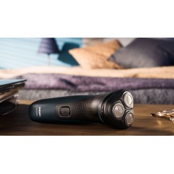 Philips 1000 series Lame PowerCut Rasoio elettrico Dry, Serie 1000