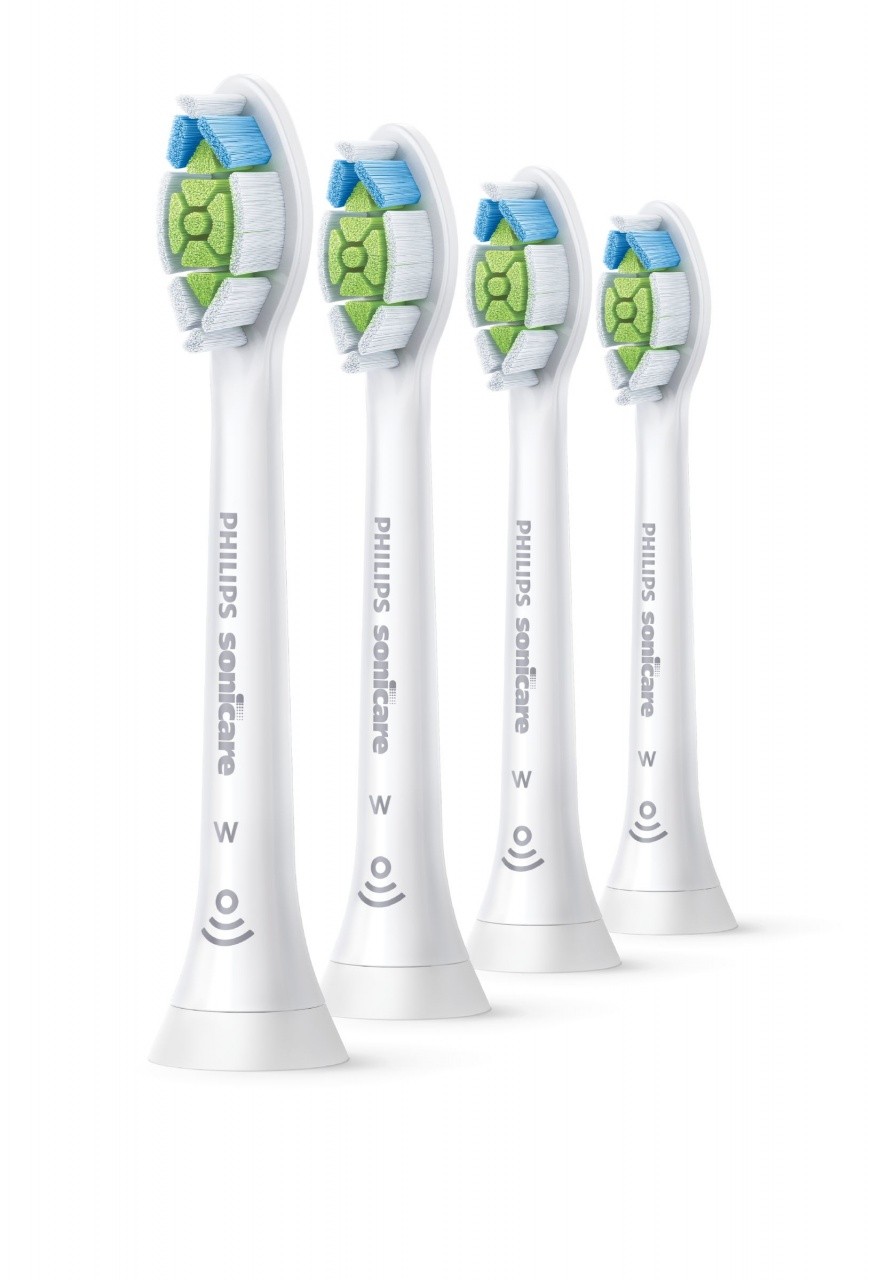 Philips Confezione da 4 testine standard per spazzolino sonico