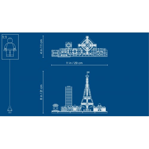 Lego Architecture 21044 - Parigi
