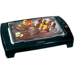 Bomann 025725 BSQ1240 - Barbecue da Tavolo, 2000 Watt