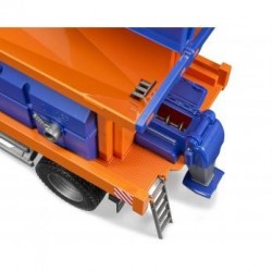 Bruder 03685 - Mercedes-Benz Arocs, Veicolo Spargisale e Spazzaneve