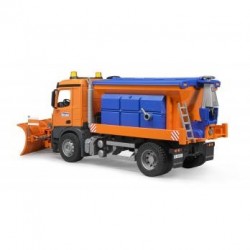 Bruder 03685 - Mercedes-Benz Arocs, Veicolo Spargisale e Spazzaneve