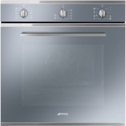 Smeg SF64M3TVS - Forno Elettrico da Incasso, 70 Litri, Argento, Classe A
