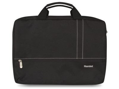 Hamlet Borsa porta Notebook Smart Travel fino a 17,3'' con robusta imbottitura colore nero...