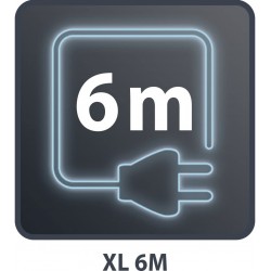 Rowenta RH8147 Powerline Extreme Cyclonic - Scopa Elettrica con Filo, 750 W, 0,9 Lt., 77 dB