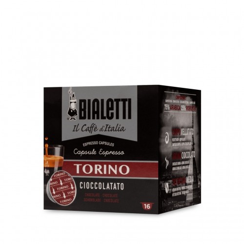Bialetti Torino Capsule caffè Tostatura media...