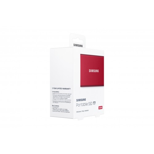 Samsung MU-PC500R 500 GB Rosso