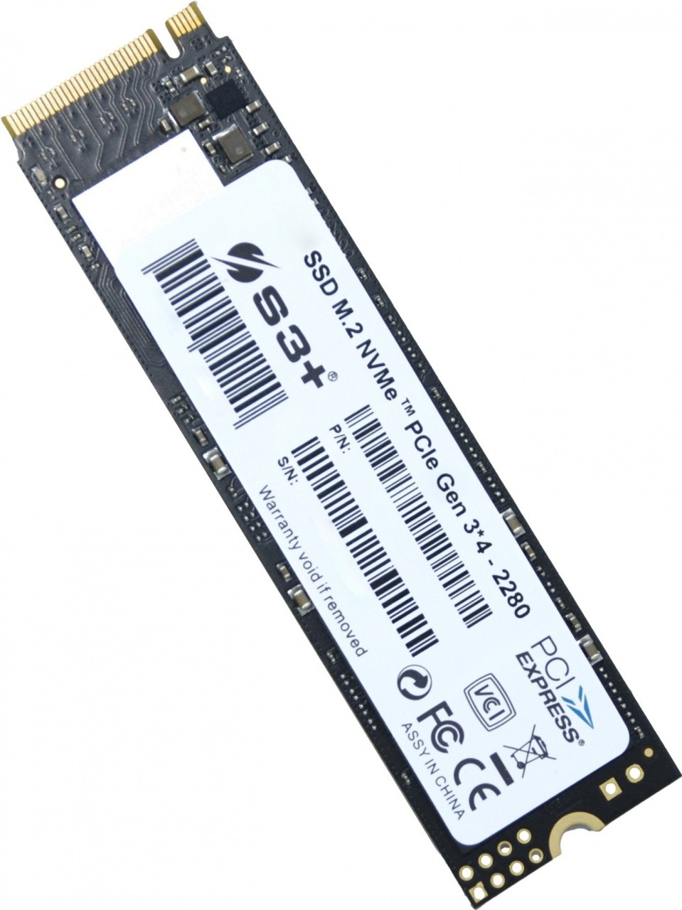 S3+ S3SSDD960 drives allo stato solido M.2 960 GB PCI Express 3.0 TLC NVMe