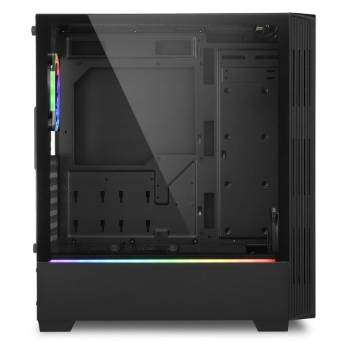 Sharkoon RGB LIT 100 Midi Tower Nero
