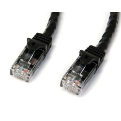 StarTech.com Cavo patch antigroviglio UTP RJ45 Cat6 Gigabit 15 m nero - Cavo patch 15 m
