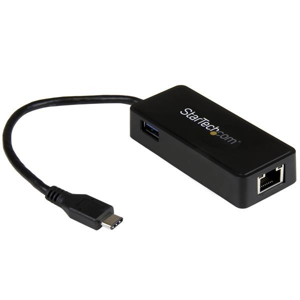 StarTech.com Adattatore di rete USB-C a RJ45 Gigabit Ethernet con porta USB-A supplementar...