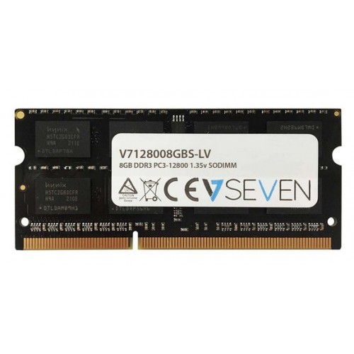 V7 8GB DDR3 PC3-12800 - 1600mhz SO DIMM...
