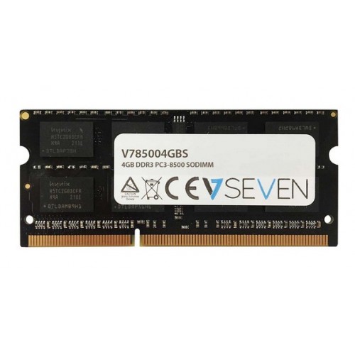 V7 4GB DDR3 PC3-8500 - 1066mhz SO DIMM Notebook...