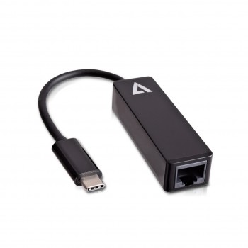 V7 Adaptador USB negro de...