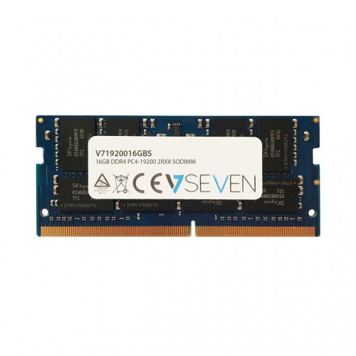 V7 16GB DDR4 PC4-19200 - 2400MHz SO-DIMM Modulo...