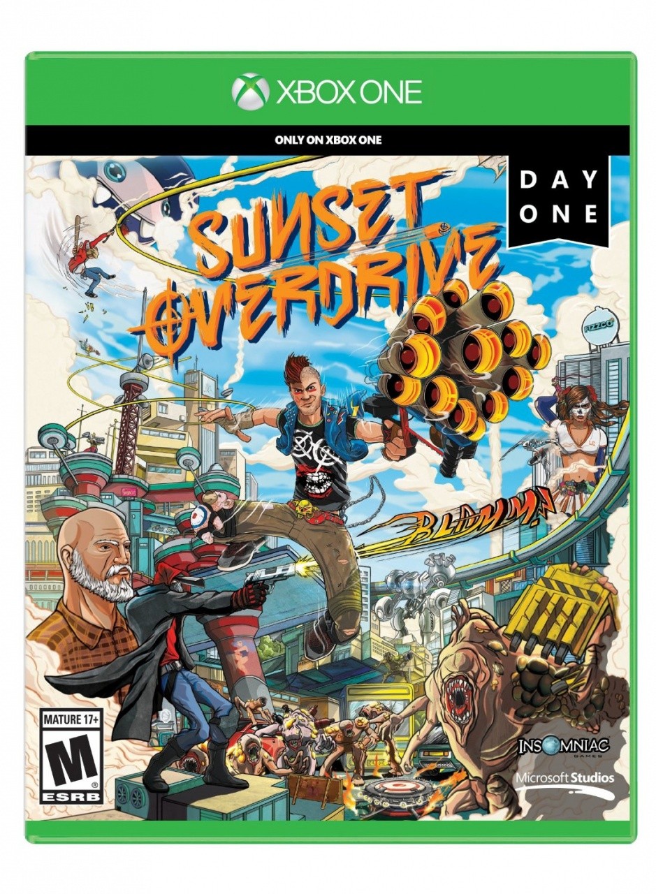 Microsoft Sunset Overdrive Day One, Xbox One Basic Tedesca, Norvegese
