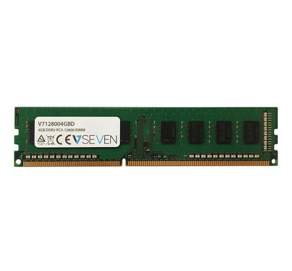 V7 4GB DDR3 PC3-12800 - 1600mhz DIMM Desktop Módulo de memoria - V7128004GBD