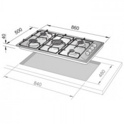 Polti VE30.10 Vaporella Express - Ferro da Stiro, Generatore di Vapore, 2200 W, 8 bar, 1,6 Lt.