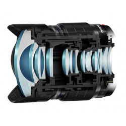 Olympus M.ZUIKO Digital ED 8mm 1:1.8 Fisheye Pro MILC/SRL Obiettivo fish-eye ampio Nero