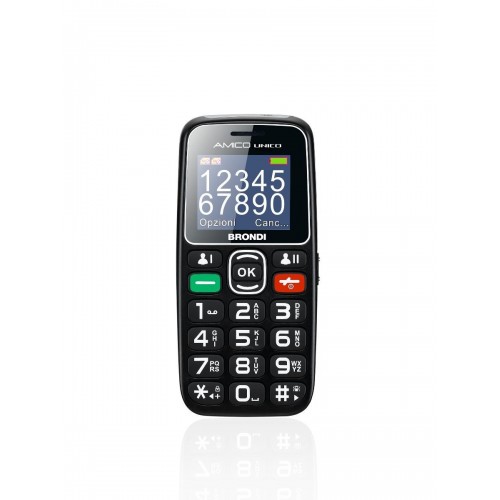 Brondi Amico Unico 4,57 cm (1.8") Nero Telefono...