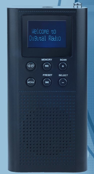 Roadstar TRA-70D+/BK radio Portatile Digitale Nero