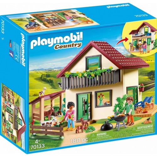 Playmobil Country 70133 - Casa con Allevamento Bio