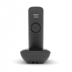 Gigaset AS690 Telefono analogico/DECT Nero Identificatore di chiamata