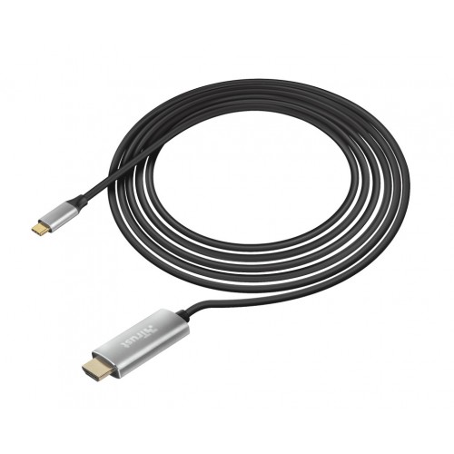 Trust Calyx USB-C HDMI Nero, Metallico
