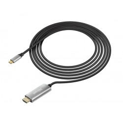 Trust Calyx USB-C HDMI Nero, Metallico
