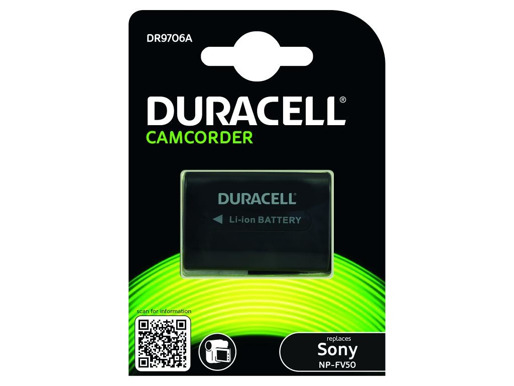 Duracell DR9706A Batteria per fotocamera/videocamera Ioni di Litio 650 mAh