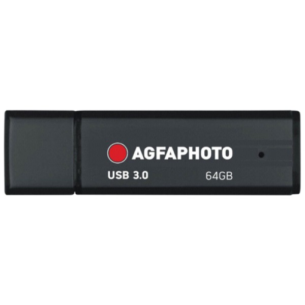 AgfaPhoto 10571 unità flash USB 64 GB USB tipo A 3.2 Gen 1 (3.1 Gen 1) Nero