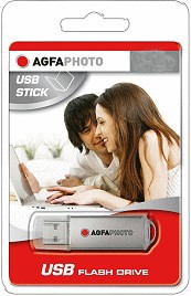 AgfaPhoto 4GB Drive unità flash USB USB tipo A 2.0 Grigio