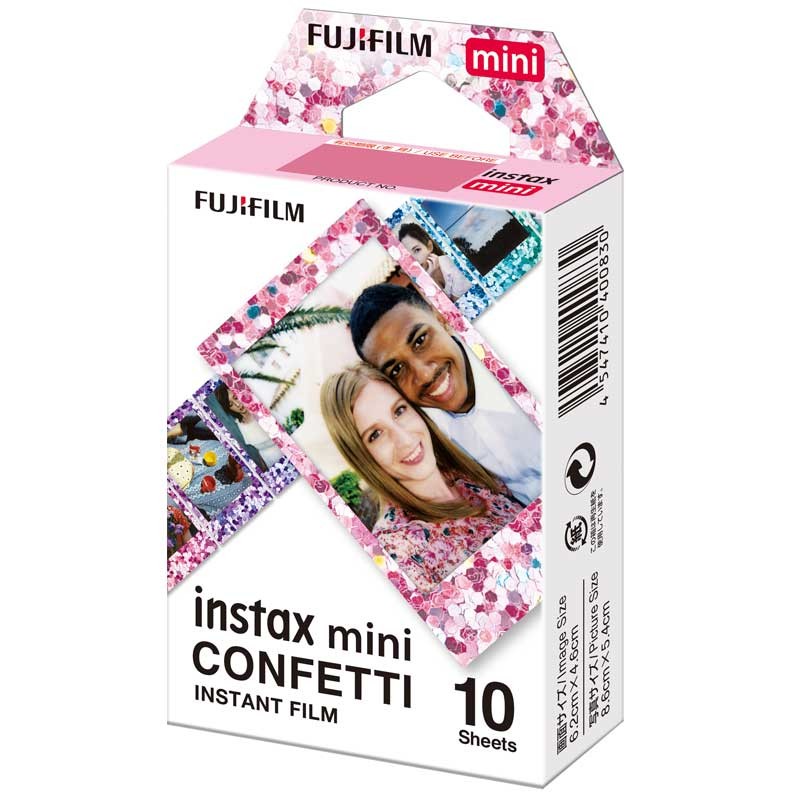 Fujifilm mini Confetti pellicola per istantanee 54 x 86 mm 10 pezzo(i)