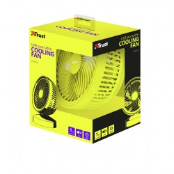 Trust Ventu gadget USB Ventilatore Giallo