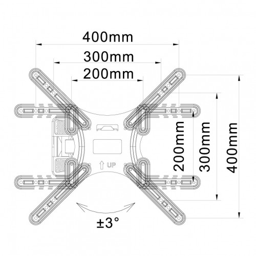 Newstar Supporto a parete per TV