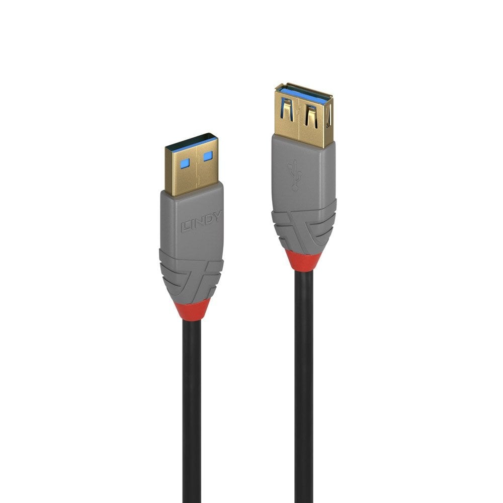 Lindy 36762 cavo USB 2 m 3.2 Gen 1 (3.1 Gen 1) USB A Nero