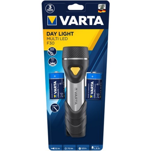 Varta Day Light Multi LED F30 Torcia a mano...