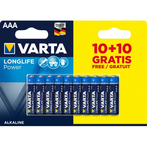 Varta Longlife Power AAA Batteria monouso Mini...