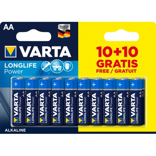Varta Longlife Power AA Batteria monouso Stilo...