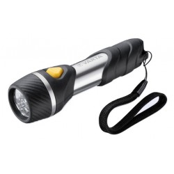 Varta Day Light Multi LED F10 Torcia portachiavi Alluminio, Nero