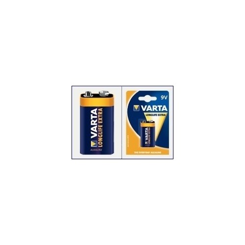 Varta Longlife Extra 9 V block Batteria monouso...